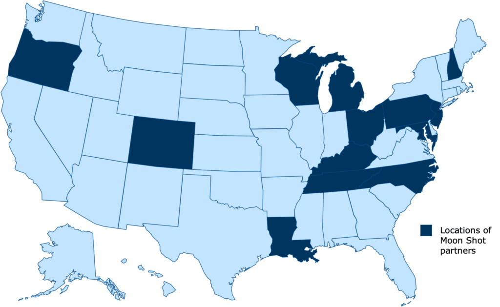 Location of Moon Shot Partners